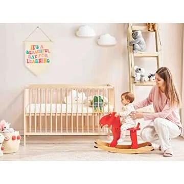 It's A Beautiful Day for Learning-Teacher Gift- Teachers Appreciation Week Gift - Christmas Gift - Classroom Decor- Canvas Hanging Pennant Flag Banner Wall Sign Decor- Door Sign