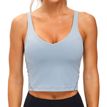 Women’s Longline Sports Bra for Yoga and Gym Wear