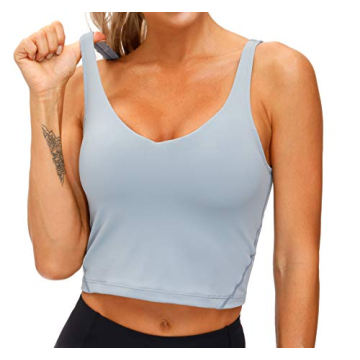 Women’s Longline Sports Bra for Yoga and Gym Wear
