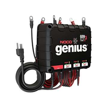NOCO Genius GENM3 Smart Marine Charger - 12 Amp 3-Bank