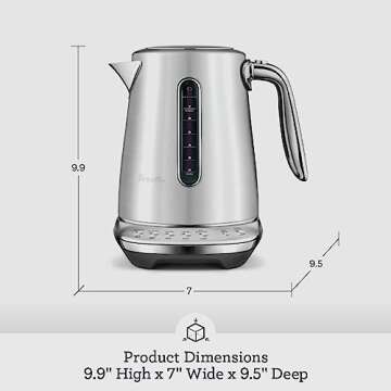 Breville Smart Kettle Luxe BKE845BTR for Perfect Brews