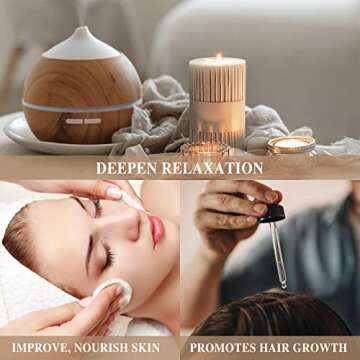 MAYJAM Sandalwood Essential Oil for Diffuser & Aromatherapy