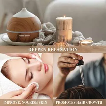 MAYJAM Sandalwood Essential Oil for Diffuser & Aromatherapy