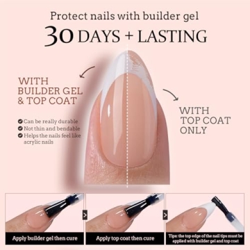 BTArtboxnails Soft Gel Nail Tips - Easy Application & Style