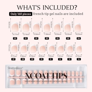 BTArtboxnails Soft Gel Nail Tips - Easy Application & Style