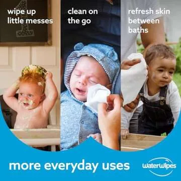 WaterWipes Bundle of Premium Water-Based Wipes
