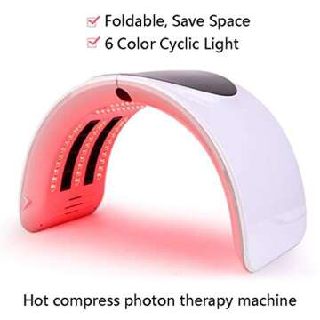 Foldable Skin Care Machine - LED Therapy & Rejuvenation