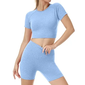 Stylish Nicytore 2 Piece Women's Workout Set for Performance