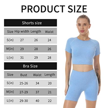 Stylish Nicytore 2 Piece Women's Workout Set for Performance