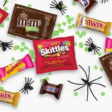 Mars Halloween Candy Variety Mix 350 Piece Fun Size Treats