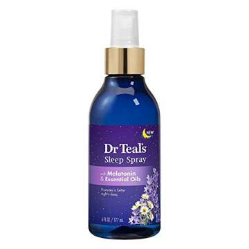 Dr. Teal's Mothers Day Sleep Spray with Melatonin & Essential Oils (3 Pack, 6oz Ea.) - Night Time Th...