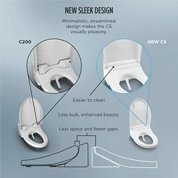 TOTO SW3084#01 WASHLET C5 Electronic Bidet Toilet Seat