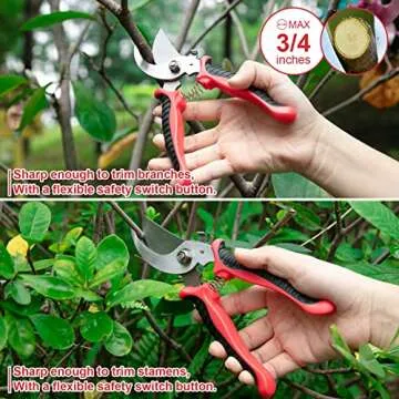 MOXILS 9 Pieces Gardening Tool Set for Every Gardener