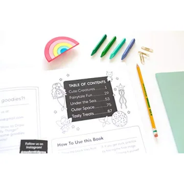 Creative Drawing Book for Kids: Easy Illustrations & Fun Steps