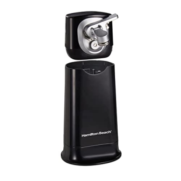 Hamilton Beach 2-in-1 Electric Automatic Can Opener - Rechargeable & Easy-Clean