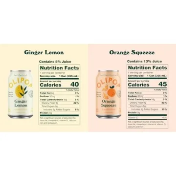 OLIPOP Soda Variety Pack - Refreshing Healthy Sof Drinks