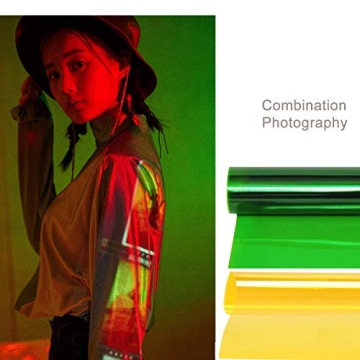 Meking Color Gels 8 Pack for Vibrant Lighting Solutions