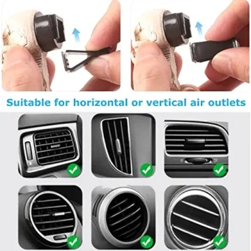 Skull Car Fresheners - Unique Air Vent Clip Set for All Cars