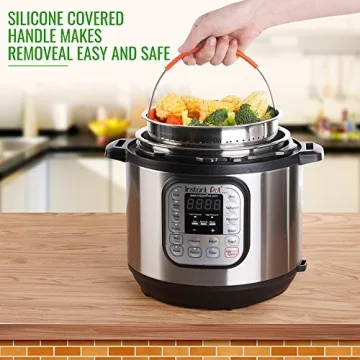House Again Sturdy Stainless Steel Steamer Basket for Instant Pot