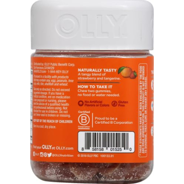 OLLY Laser Focus Gummy with Ginseng & B Vitamins