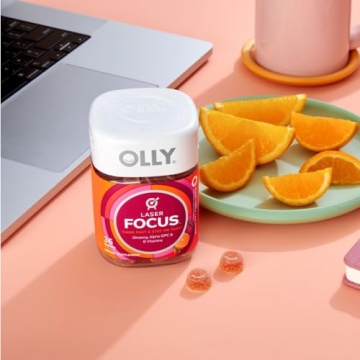 OLLY Laser Focus Gummy with Ginseng & B Vitamins