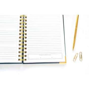 Prayer Journal for Women: An Inspirational Christian Bible Journal, Prayer Notebook & Devotional (Premium Gold Spiral-Bound Hardcover)