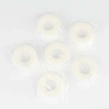 G2PLUS 6 Rolls PE Micropore Medical Tape Roll, 1/2'' x 59 Yards Lash Tape, Eyelash Tape for Eyelash Extensions, Wound, Sensitive Skin - Individual Package (Transparent)