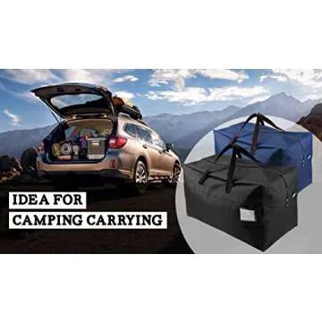 Durable 100L Water Resistant Storage Duffel Bag