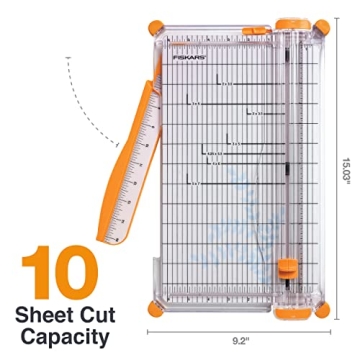 Fiskars Precision Paper Trimmer for Perfect Craft Cuts