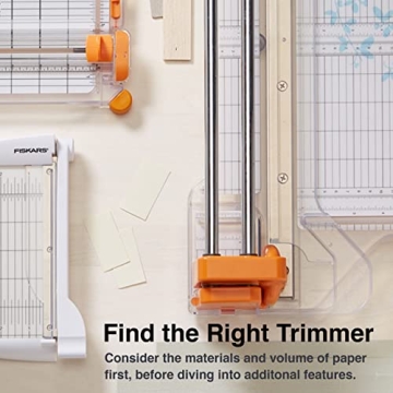 Fiskars Precision Paper Trimmer for Perfect Craft Cuts