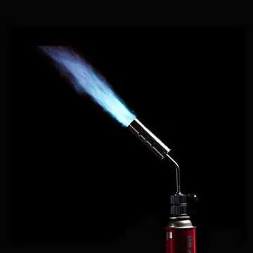 All Splendid Butane Burner - Camping Welding Heating Gas Blow Torch- Kitchen Blow Torch Burner (Silver)