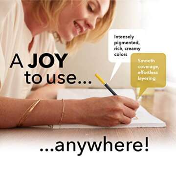 Castle Art Supplies 120 Colored Pencils Set | Quality Soft Core Coloring Pencils for Adults, Professionals and Colorists | Protected and Organized in Presentation Tin Box