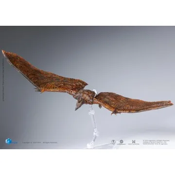 Flameborn Rodan UV Glow Action Figure with Articulation