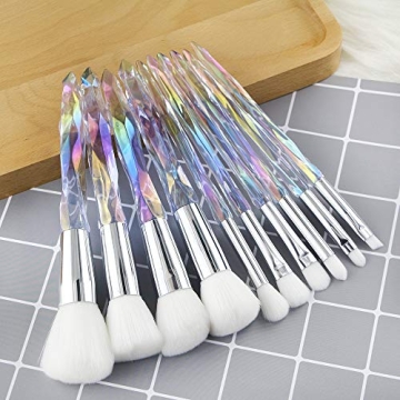 Elegant 10 Piece Makeup Brush Set for Stunning Beauty Looks