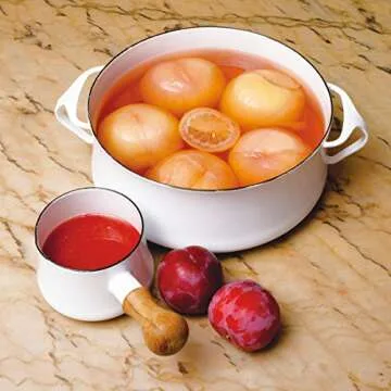 DANSK Enamel Pot Bistro Butter Warmer in White 520030