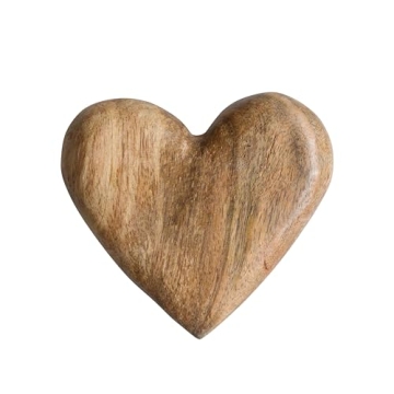 Creative Co-Op Mango Wood Heart for All Occasions