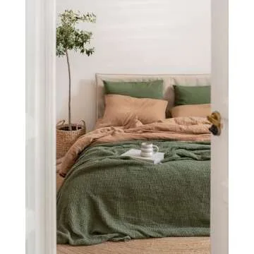 Luxurious 100% Linen Duvet Cover Set - Magic Linen Queen Size