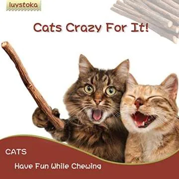 Silvervine Sticks for Cats - 30PCS Natural Chew Toys