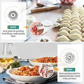 Newhai 850W Commercial Meat Grinder for Kitchen Power