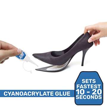 Jet Glue Instant and Long Lasting CA Glue for Crafting and Repairs