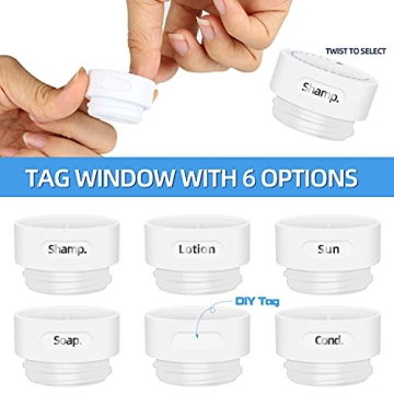 MAGORUI 15 Pcs TSA Approved Leak Proof Travel Bottles Set