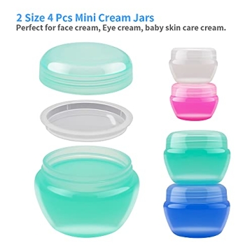 MAGORUI 15 Pcs TSA Approved Leak Proof Travel Bottles Set