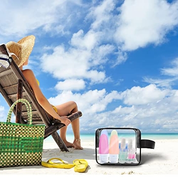 MAGORUI 15 Pcs TSA Approved Leak Proof Travel Bottles Set