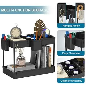 SOYO Versatile 2 Tier Under Sink Organizer and Storage