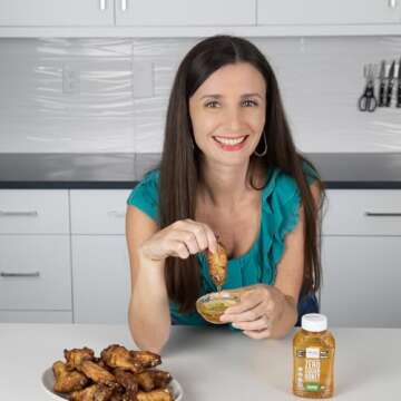 Wholesome Yum Jalapeno Zero Sugar Honey Substitute (Keto Honey) - Natural Sugar Free Honey Alternative With Monk Fruit & Allulose - 0 Net Carbs, Non-GMO, Gluten Free, No Aftertaste (11 oz)