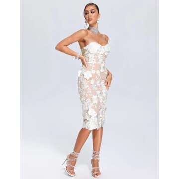 Elegant Floral Dress for Stunning Evening Occasions