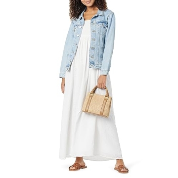 Perfectly Stylish The Drop Women's Zain Denim Jacket