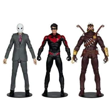 McFarlane DC Multiverse Nightwing Talon Owl Figure 3-pack