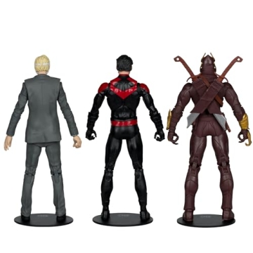 McFarlane DC Multiverse Nightwing Talon Owl Figure 3-pack