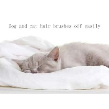 KAREVER White Fluffy Comforter Queen White Linen Comforter Queen True White Bedding Set Soft Durable Breathable Solid Fluffy White Comforter Set Queen Women Lightweight White Linen Comforter Queen